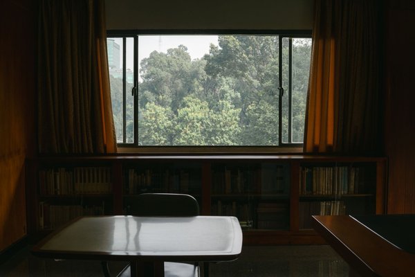 빈 병실의 창가